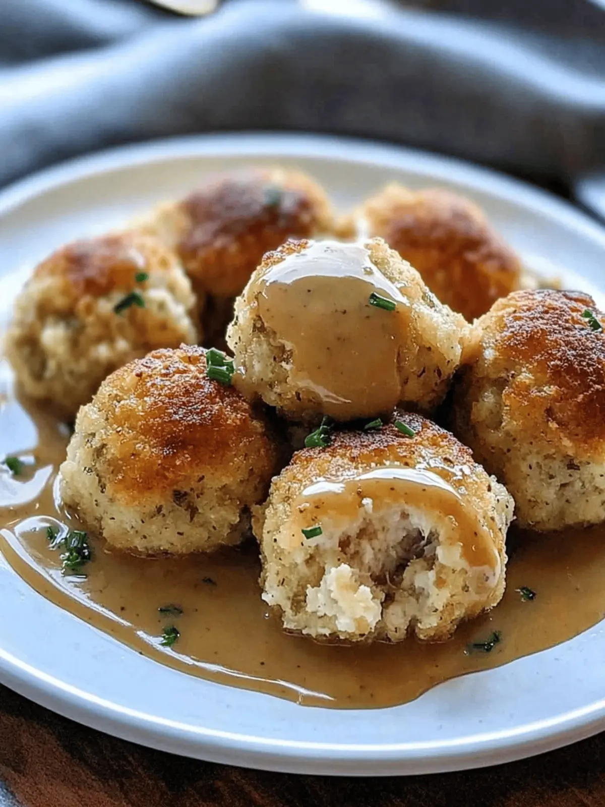 Savory Turkey Stuffing Balls for Cozy Nights at Home 4 Turkey stuffing Balls