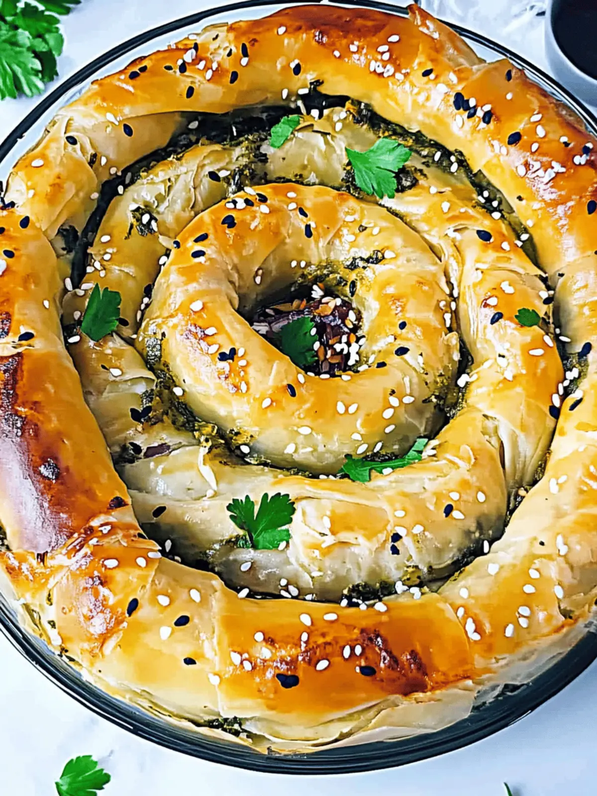 Discover the Magic of Flaky Spanakopita Spiral Bliss 3 Flaky Spanakopita Spiral