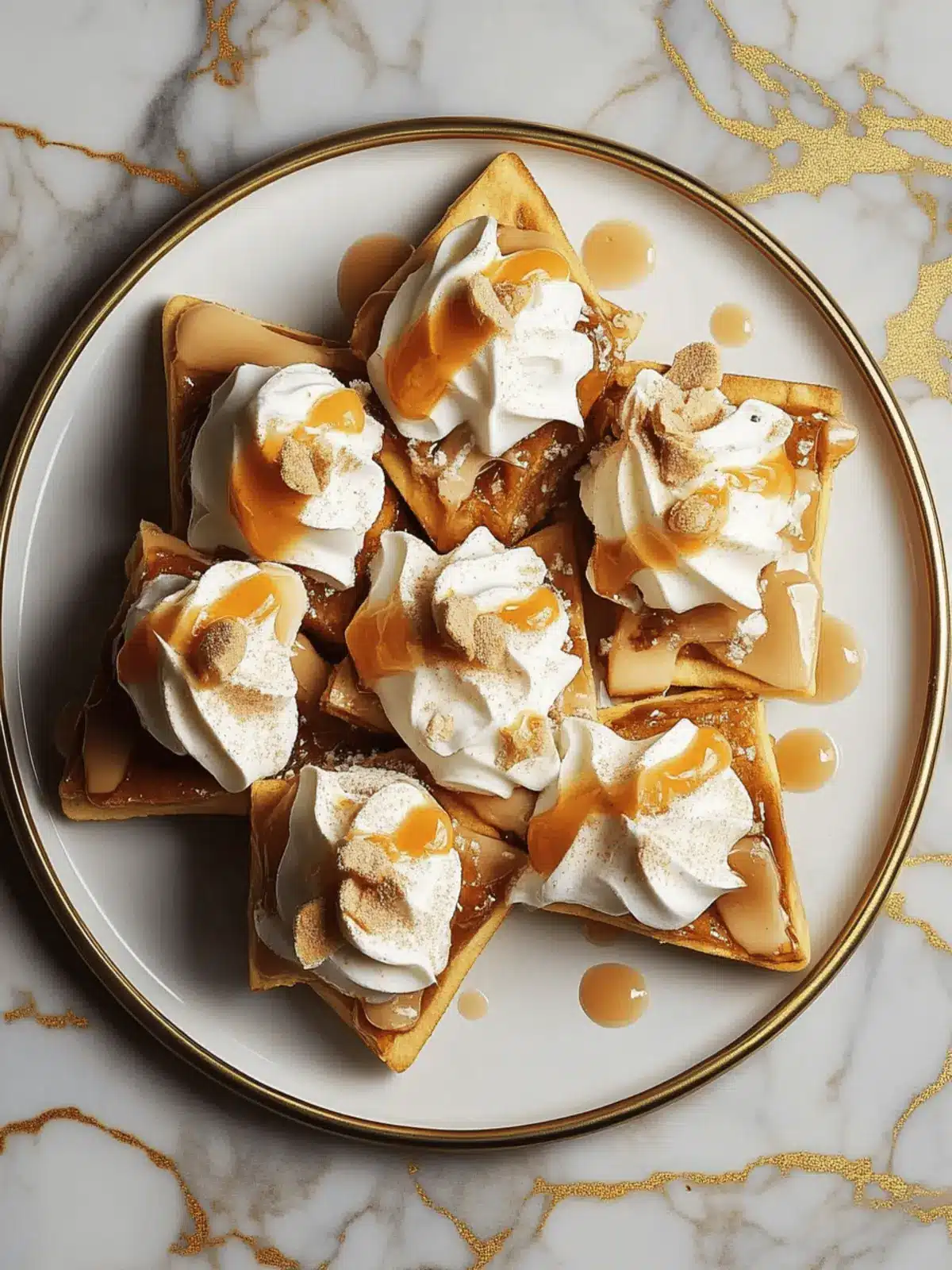 Pumpkin Pie Dessert Nachos