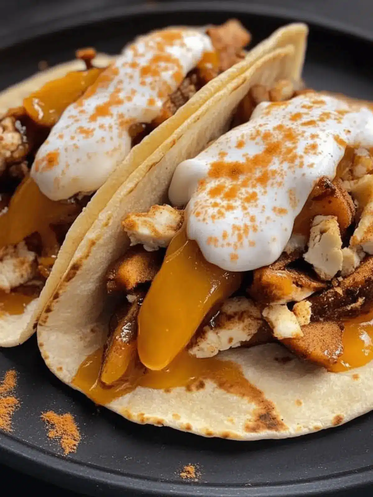 Pumpkin Spice Dessert Tacos for a Cozy Fall Treat 5 Pumpkin Spice Dessert Tacos