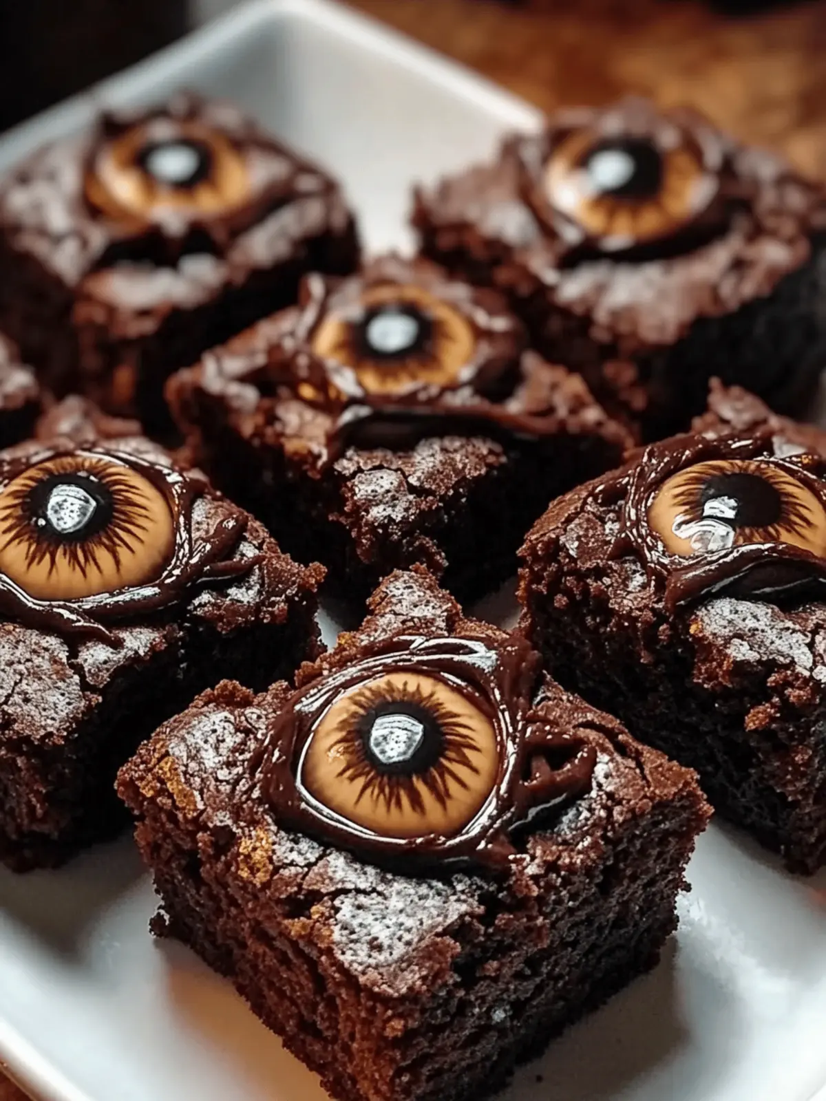 Delicious Monster Eye Brownie Bites for Spooky Celebrations 3 Monster Eye Brownie Bites