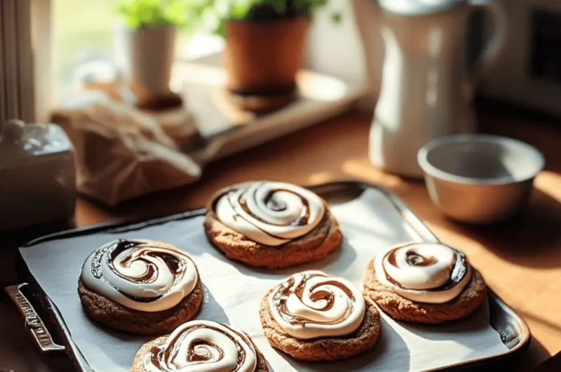 Delightful Chocolate Marshmallow Swirl Cookies Recipe 1 Chocolate Marshmallow Swirl Cookies