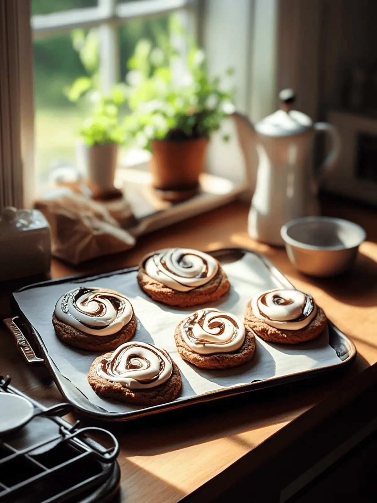 Delightful Chocolate Marshmallow Swirl Cookies Recipe 5 Chocolate Marshmallow Swirl Cookies