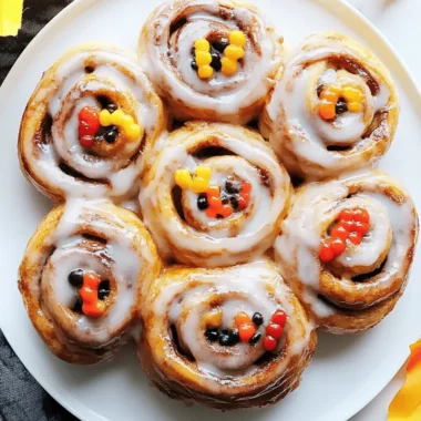 Creepy Crawly Cinnamon Rolls