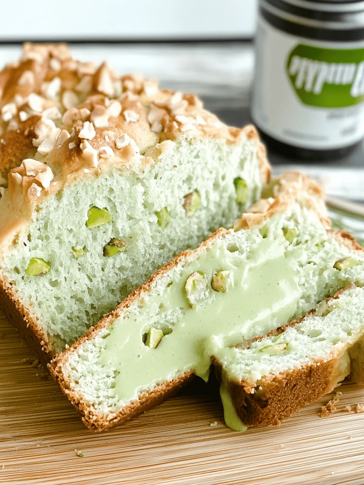 Deliciously Moist Pistachio Pudding Bread You’ll Love 3 Pistachio Pudding Bread
