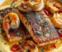 Cajun Red Snapper Shrimp Grits for Cozy Dinner Bliss