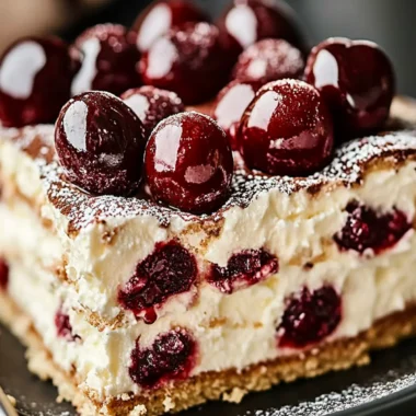 Cherry Amaretto Tiramisu