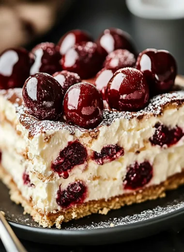 Cherry Amaretto Tiramisu