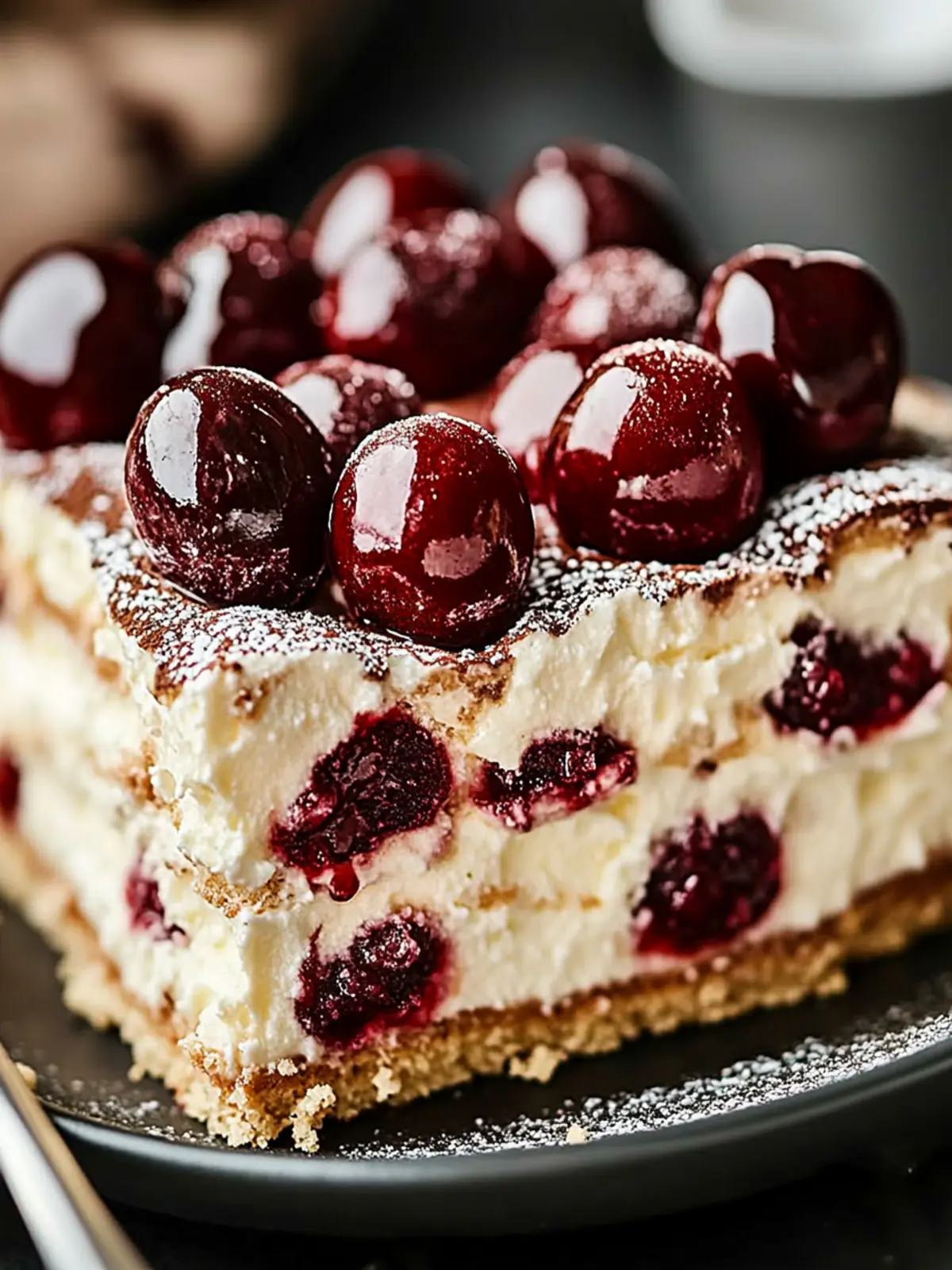 Delightful Cherry Amaretto Tiramisu: A No-Bake Indulgence 5 Cherry Amaretto Tiramisu