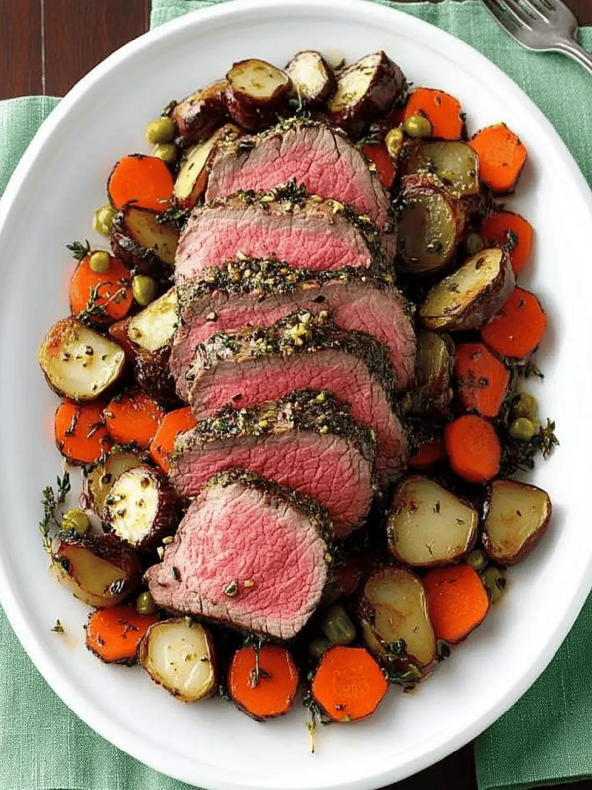 Garlic Herbed Beef Tenderloin: Elevate Your Dinner Game! 2 Garlic Herbed Beef Tenderloin