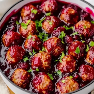 Cranberry Meatballs