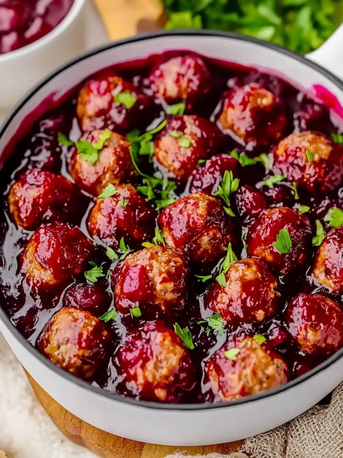 Cranberry Meatballs: Your Festive Holiday Crowd-Pleaser 5 Cranberry Meatballs