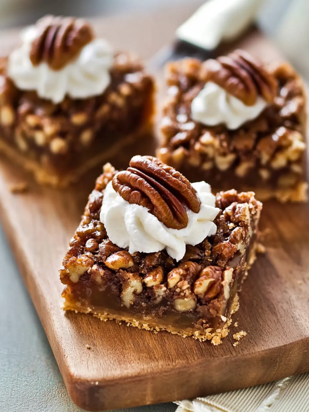 Irresistible Pecan Pie Bars: Gooey, Gluten-Free Delight 5 Pecan Pie Bars