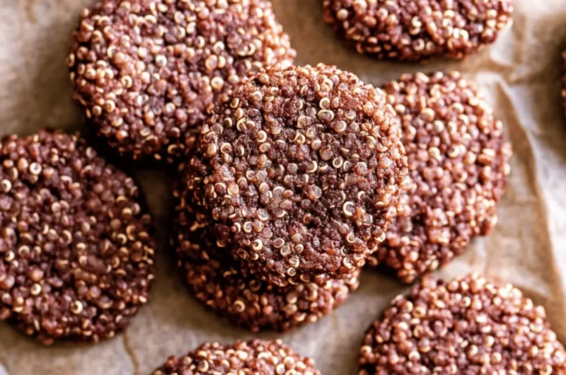 Crispy Quinoa Cacao Cookies