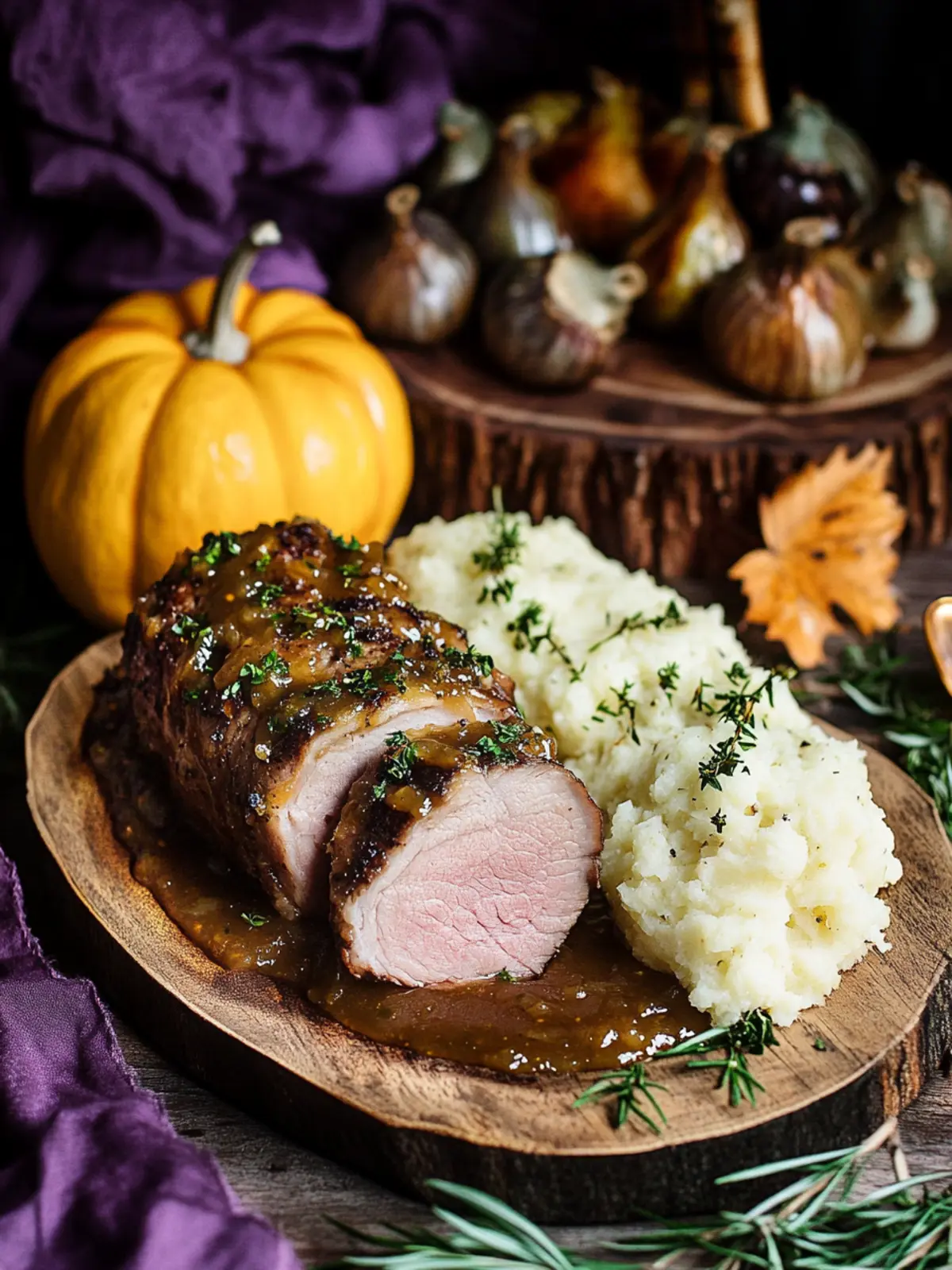 Maple Mustard Pork Tenderloin