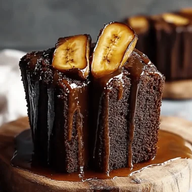 Irresistible Chocolate & Caramelised Banana Bread Bliss 10 Chocolate & Caramelised Banana Bread