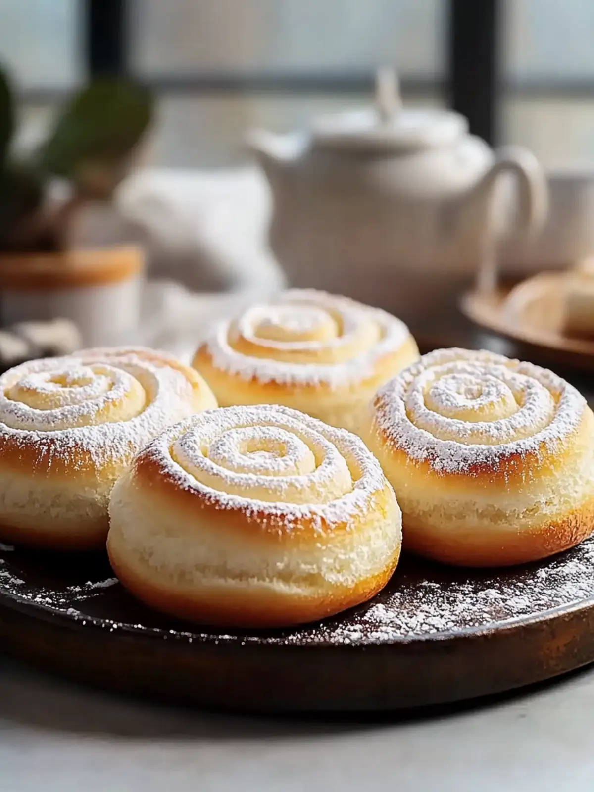 Vanilla Pan de Mallorca Rolls
