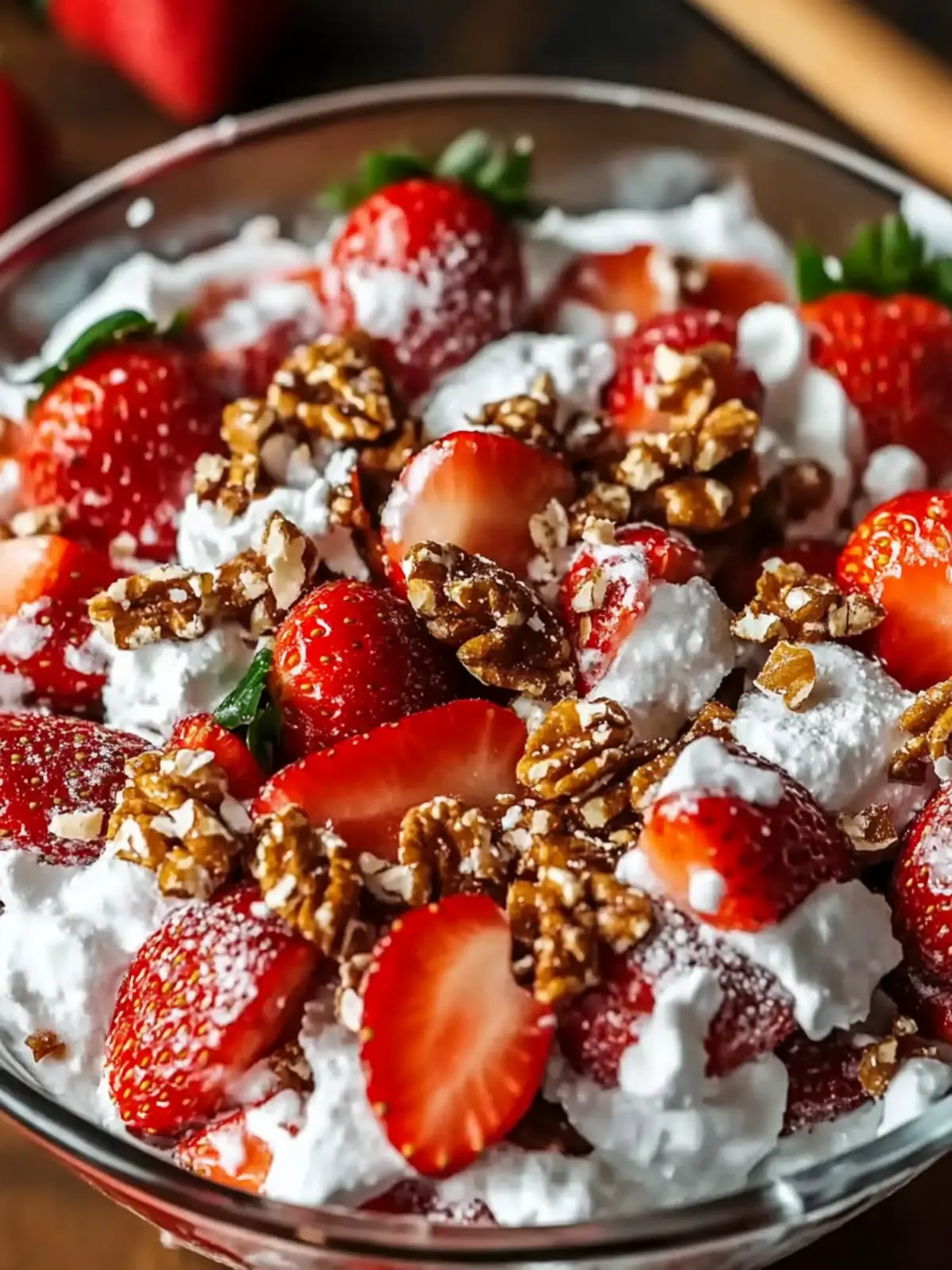 Strawberry Crackle Salad