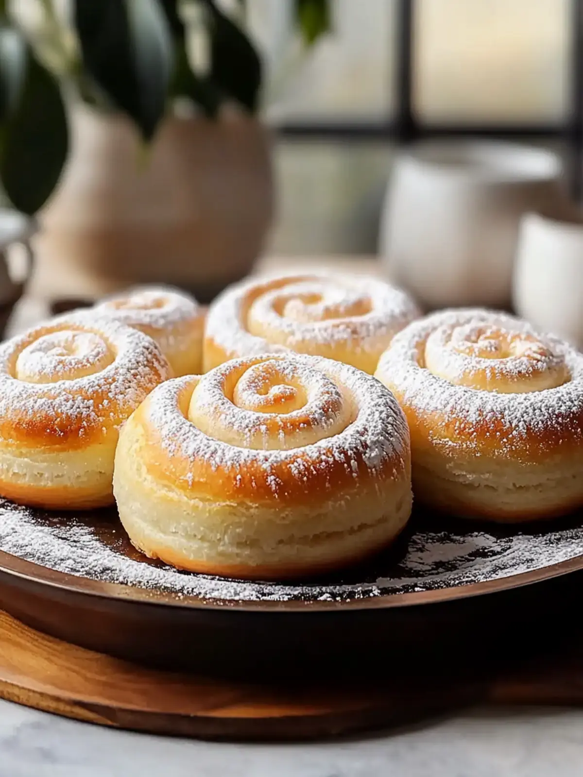 Vanilla Pan de Mallorca Rolls