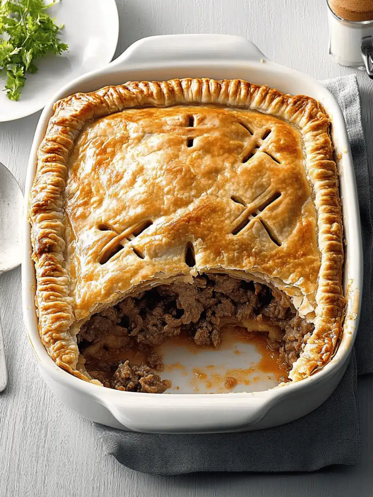 Savory Aberdeen Beef Pie with Crispy Bacon Delight 5 Aberdeen Beef Pie