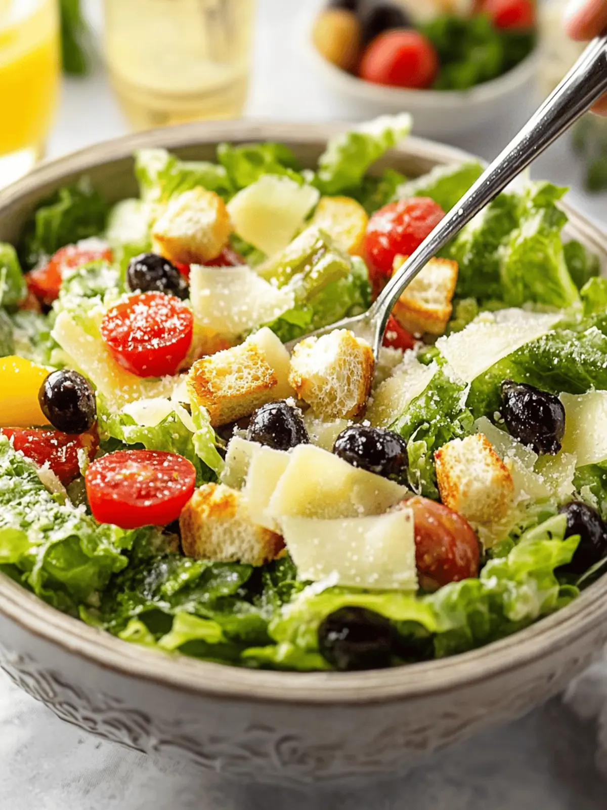 Zesty Olive Garden Salad Recipe You Can Whip Up at Home 4 Olive Garden Salad
