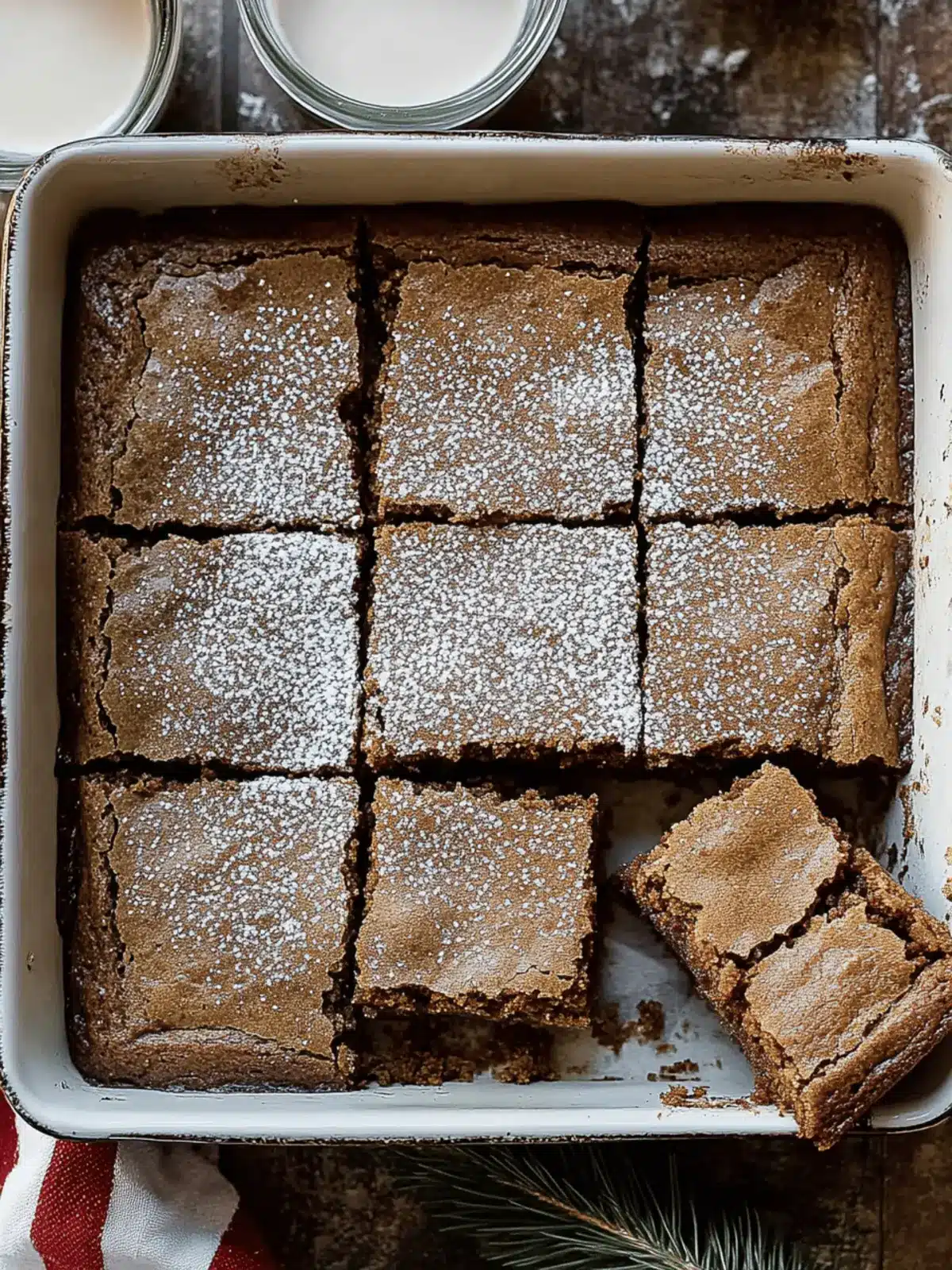 Irresistible Gingerbread Brownies for Cozy Holiday Treats 4 Gingerbread Brownies