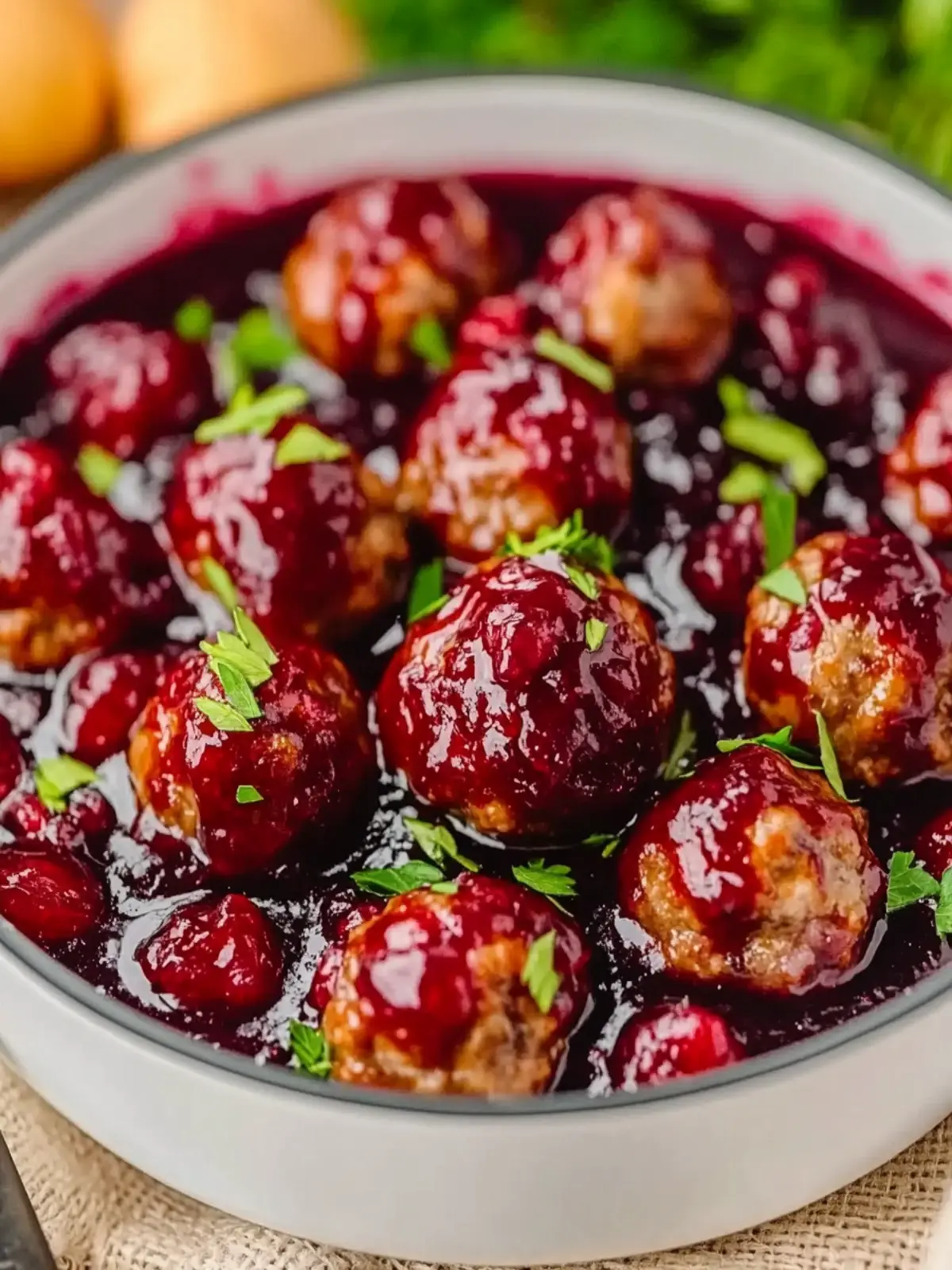 Cranberry Meatballs: Your Festive Holiday Crowd-Pleaser 2 Cranberry Meatballs
