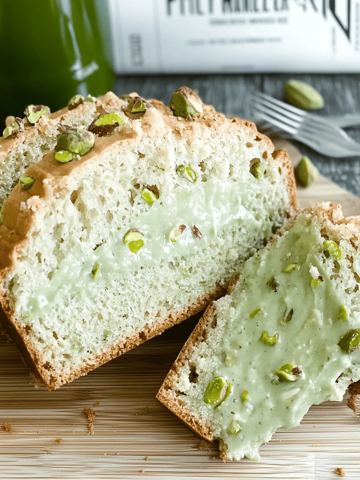 Deliciously Moist Pistachio Pudding Bread You’ll Love 2 Pistachio Pudding Bread