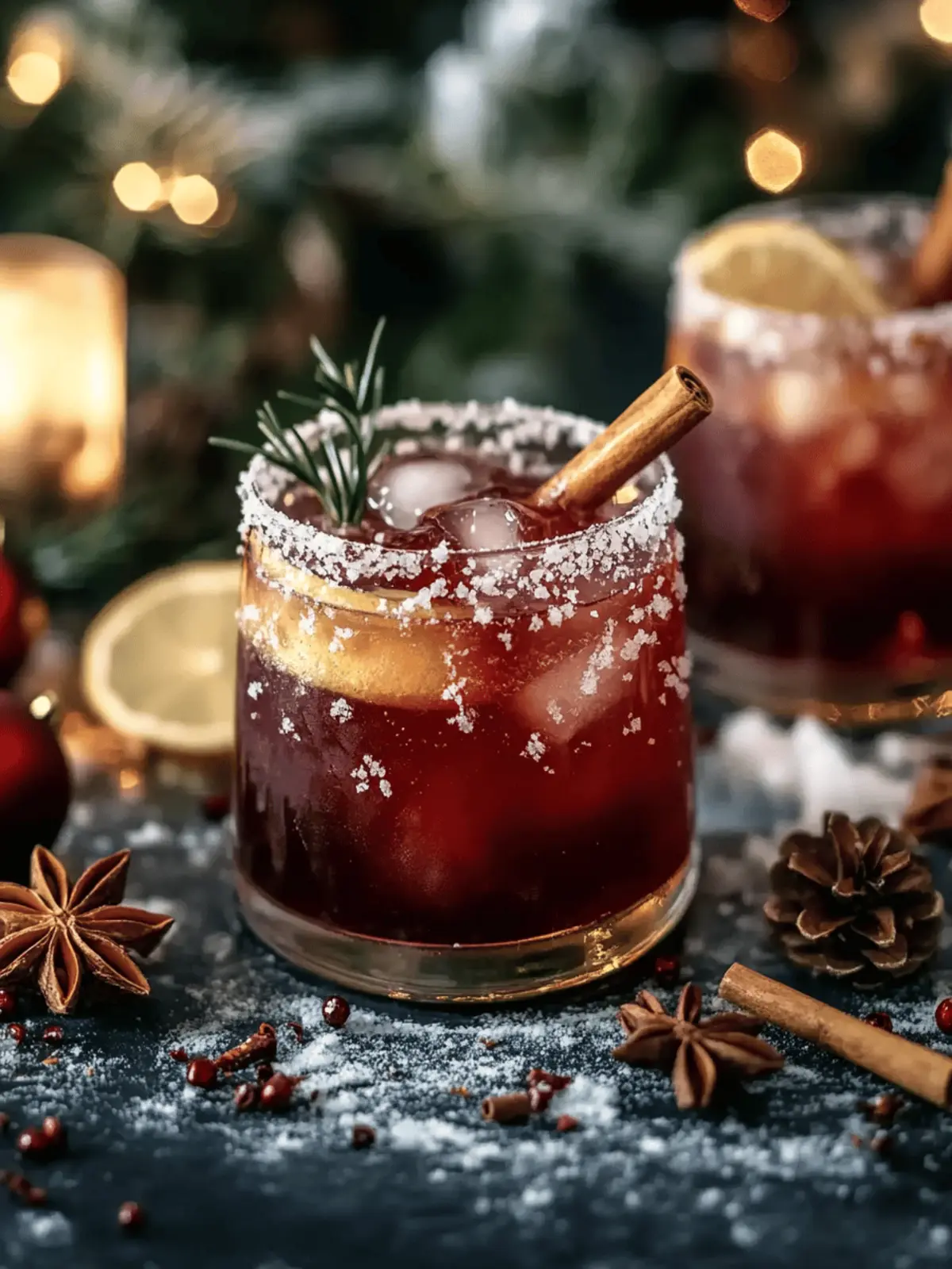 Spiced Christmas Margarita