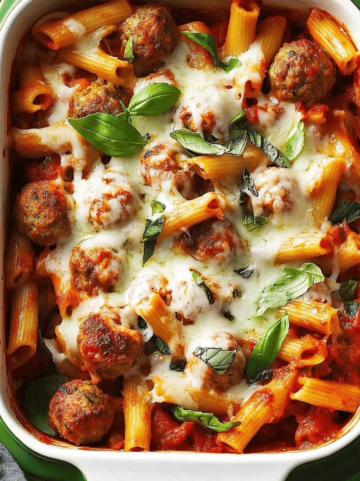 Ultimate Three-Cheese Meatball Mostaccioli You’ll Crave 2 Three-Cheese Meatball Mostaccioli