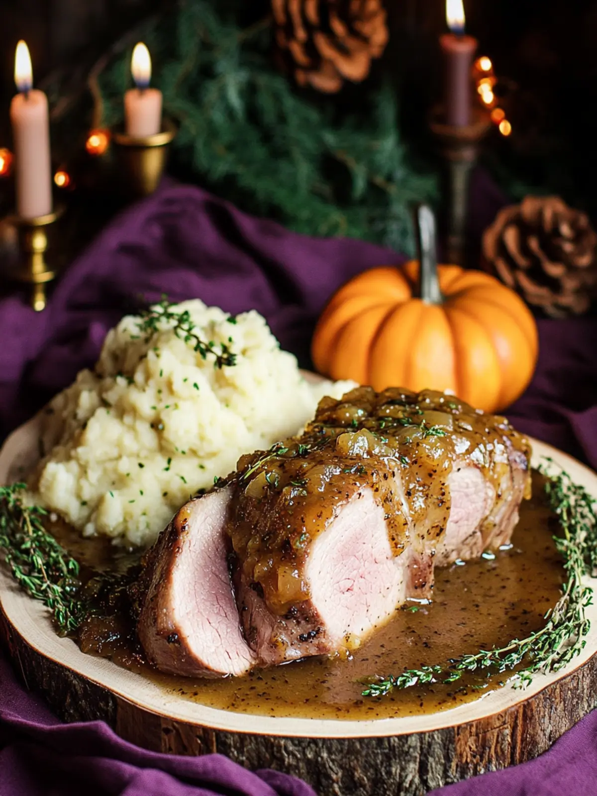 Maple Mustard Pork Tenderloin