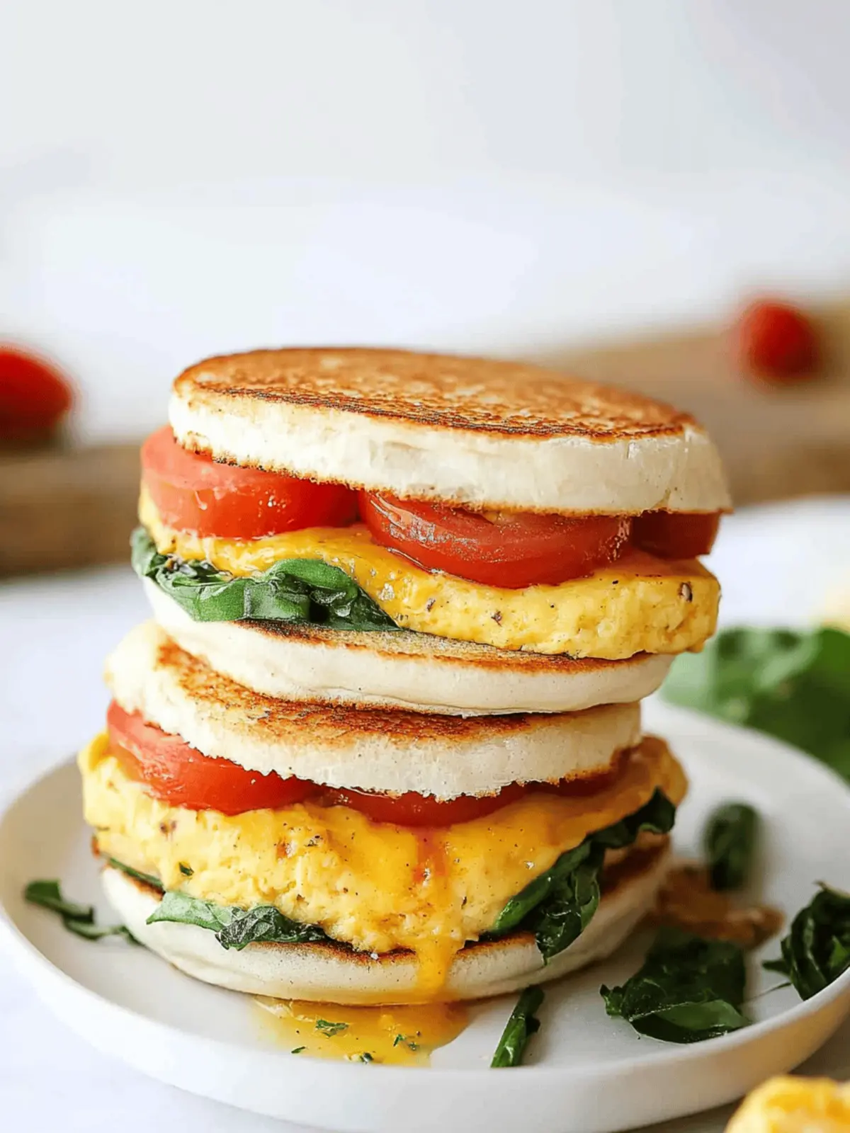 Healthy Breakfast Sandwich