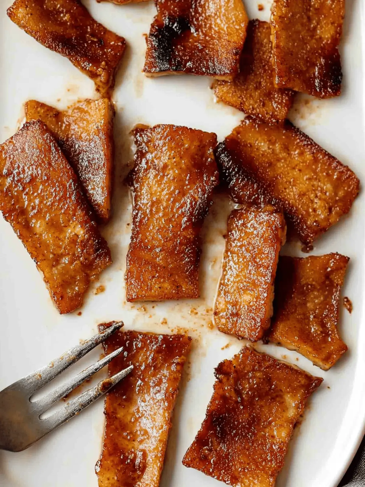 Crispy Vegetarian Tofu Bacon in Just 10 Minutes 2 Crispy Vegetarian Tofu Bacon