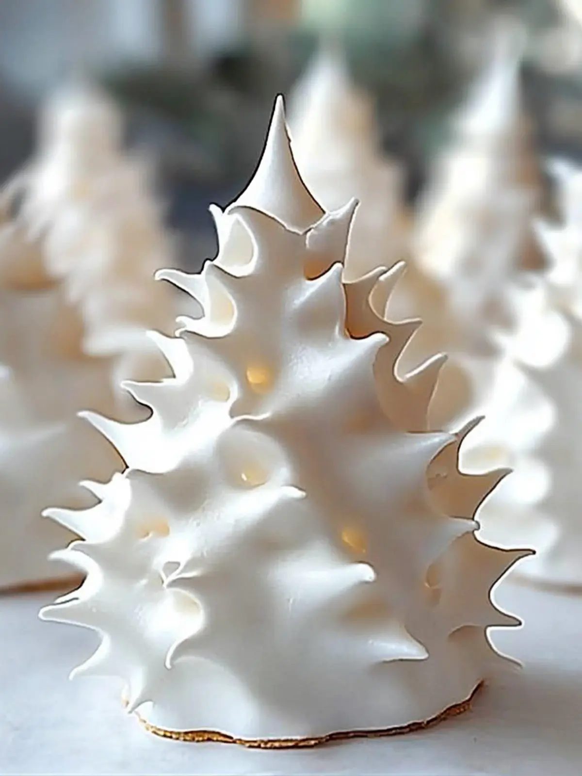 Delightful Tree Meringue Cookies for a Festive Holiday Treat 3 Tree Meringue Cookies