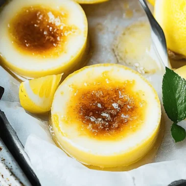 Lemon Posset Brûlée