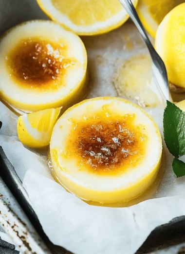 Lemon Posset Brûlée