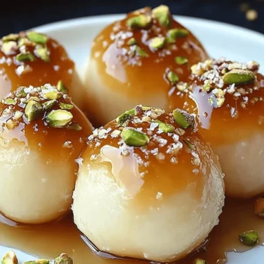 Ricotta Pistachio Honey Bites