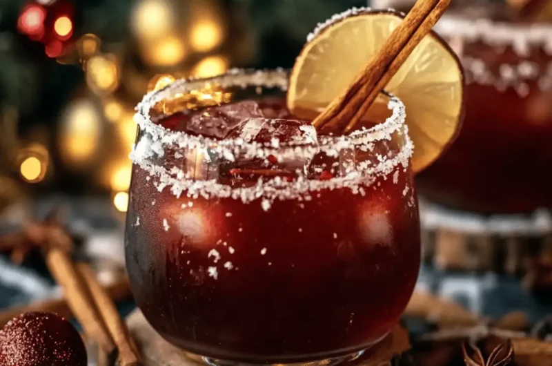 Spiced Christmas Margarita