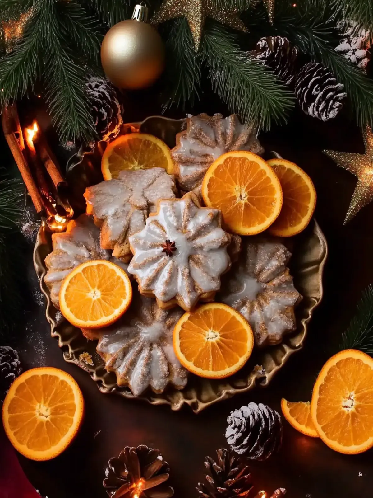 Orange Clove Christmas Cookies