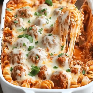 Dump and Bake Meatball Casserole: A Family-Favorite Twist 9 Dump and Bake Meatball Casserole
