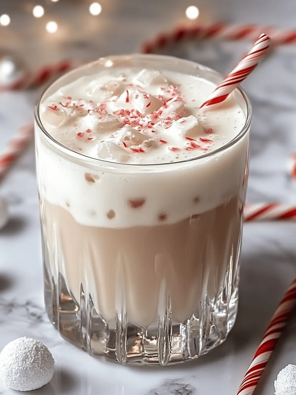 Peppermint White Russian