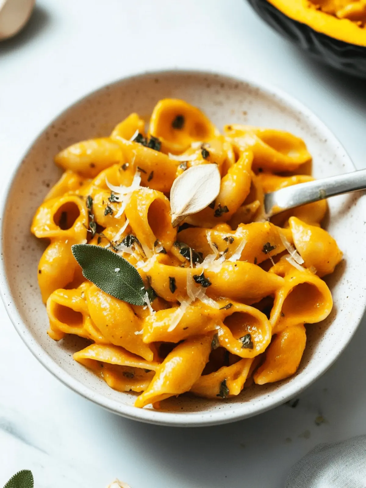 Creamy Pumpkin Sage Pasta for a Cozy Fall Dinner 2 Pumpkin Sage Pasta