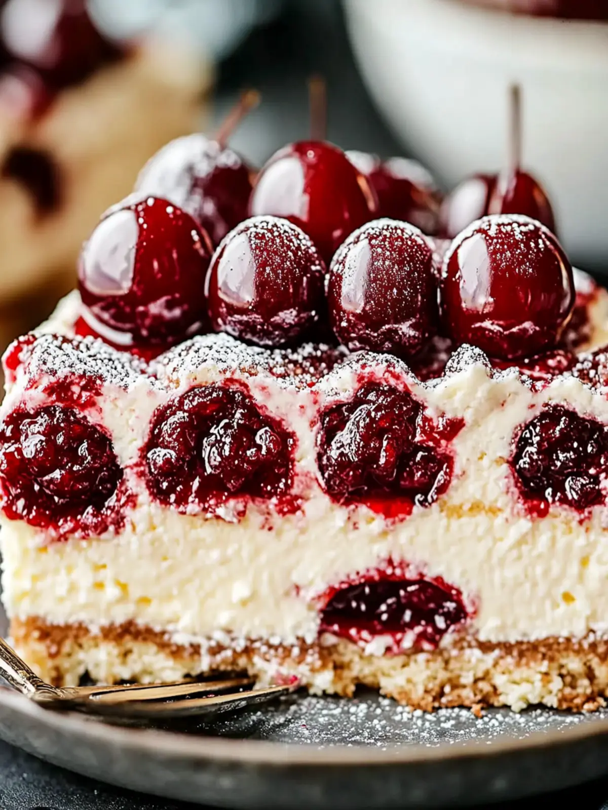 Delightful Cherry Amaretto Tiramisu: A No-Bake Indulgence 4 Cherry Amaretto Tiramisu