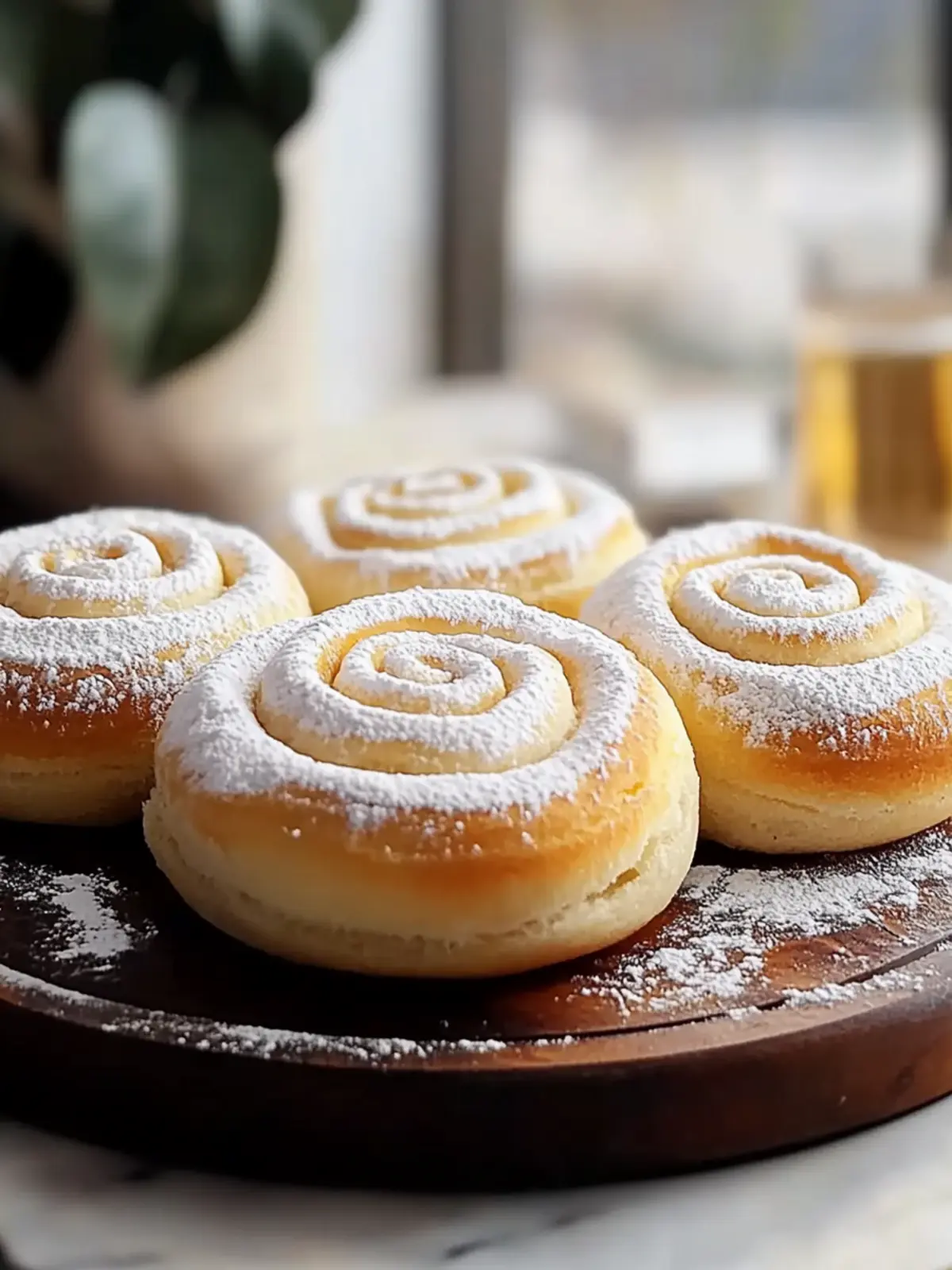 Vanilla Pan de Mallorca Rolls