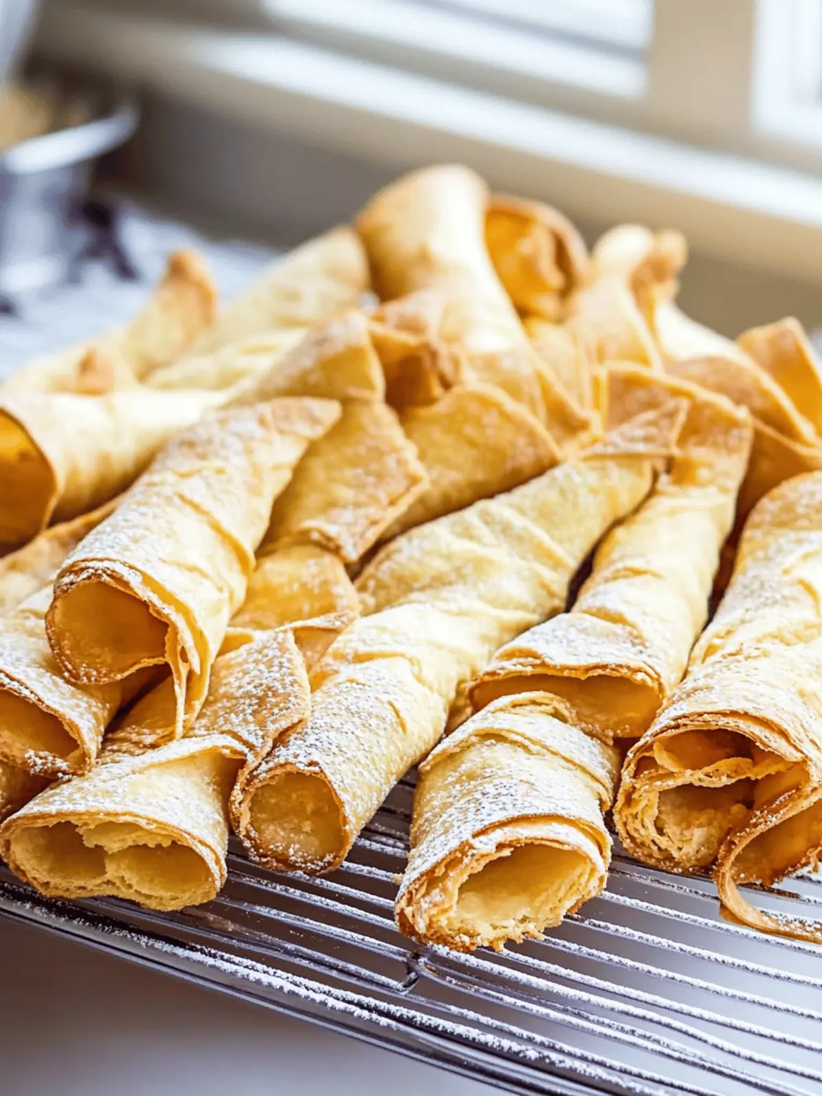 Norwegian Krumkake Cookies