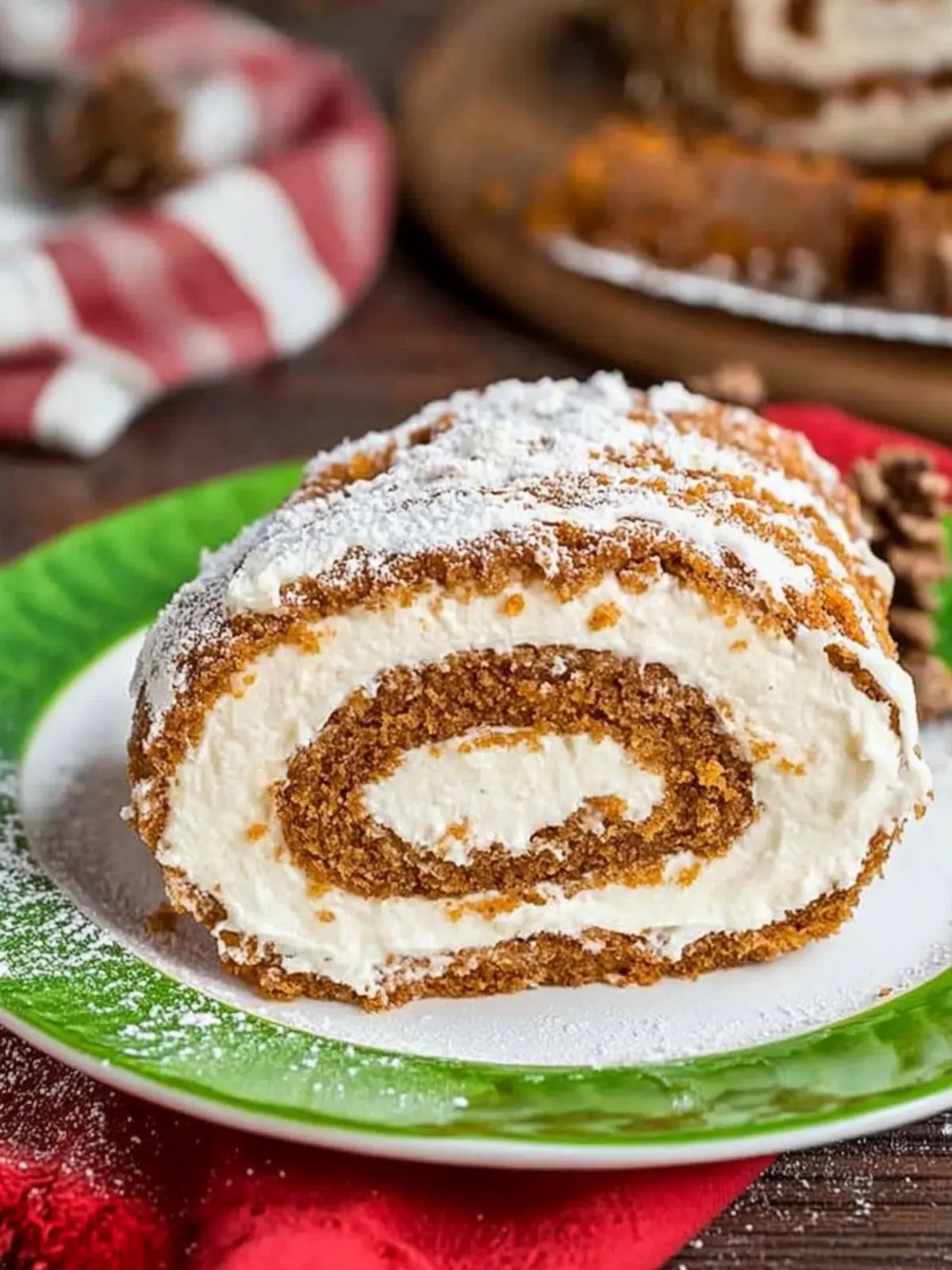Pumpkin Cream Cheese Roll