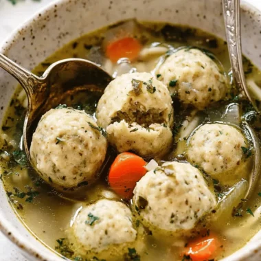 Comforting Homemade Matzo Ball Soup to Warm Your Soul 10 Homemade Matzo Ball Soup