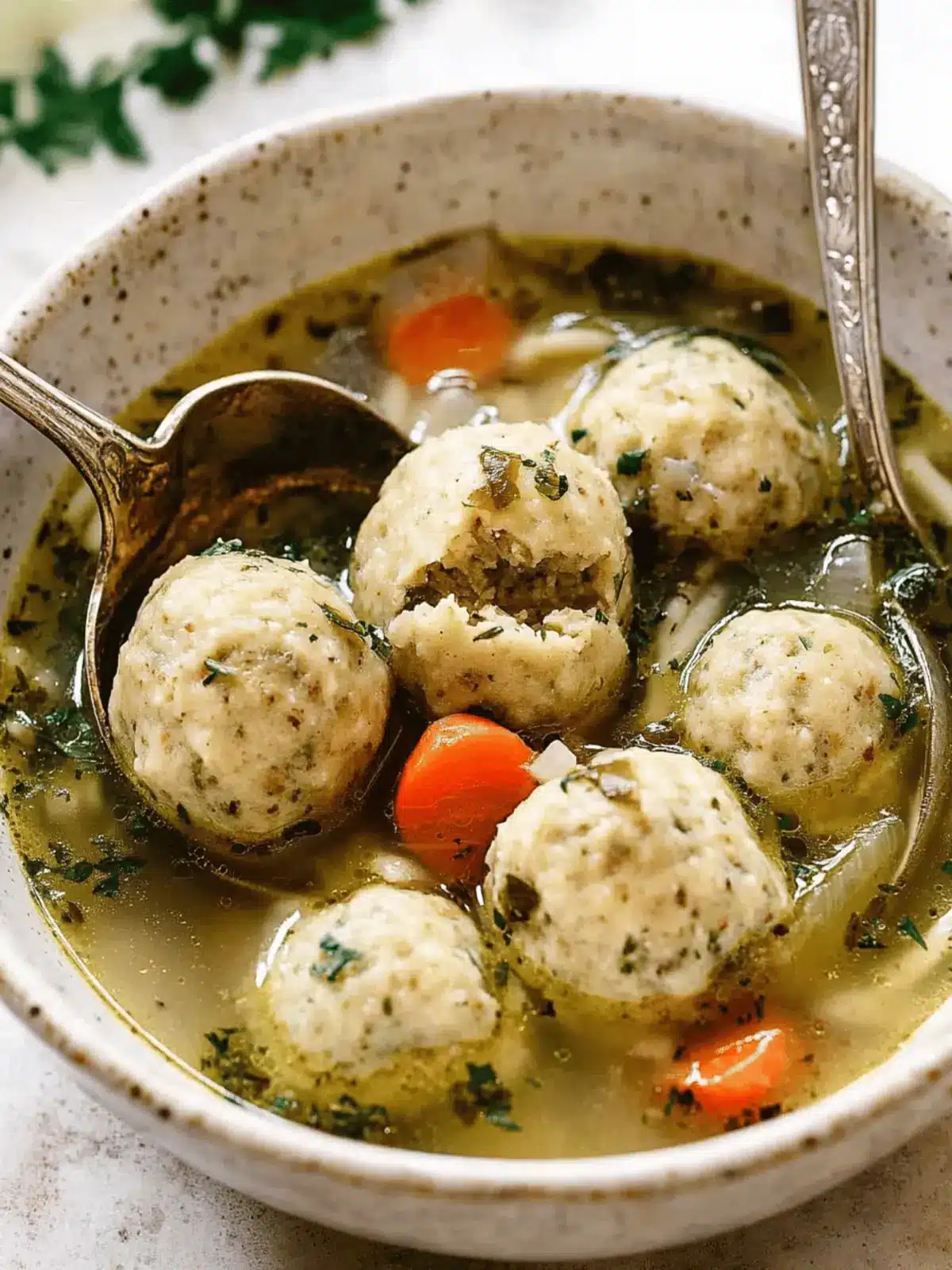 Comforting Homemade Matzo Ball Soup to Warm Your Soul 5 Homemade Matzo Ball Soup