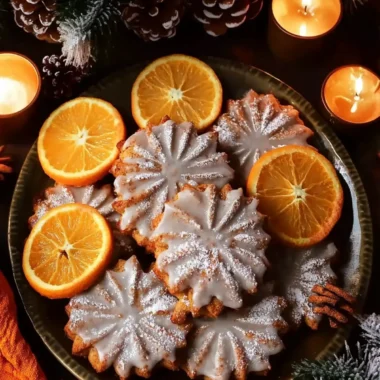 Orange Clove Christmas Cookies