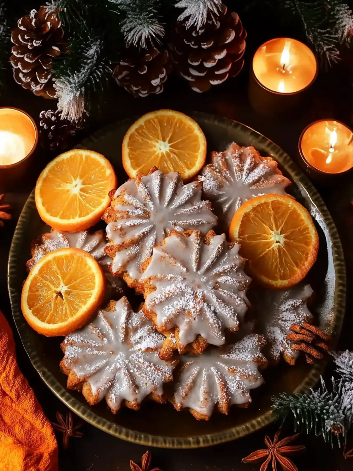 Orange Clove Christmas Cookies